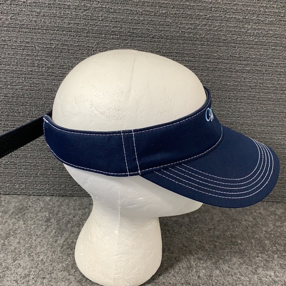Coastal Properties Group Nike Golf Visor Unisex OSFA Navy Embroidered Strapback - Picture 7 of 13